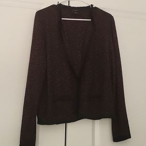 Ann Taylor Factory open cardigan blazer